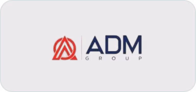 ADM Group logo - international food processing and agricultural commodities corporation