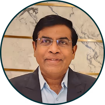 Portrait of a man wearing glasses