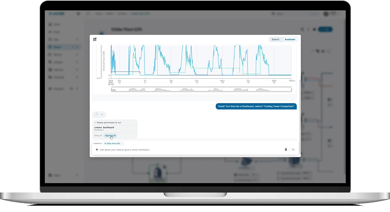etaONE IQ interface working with etaONE tools