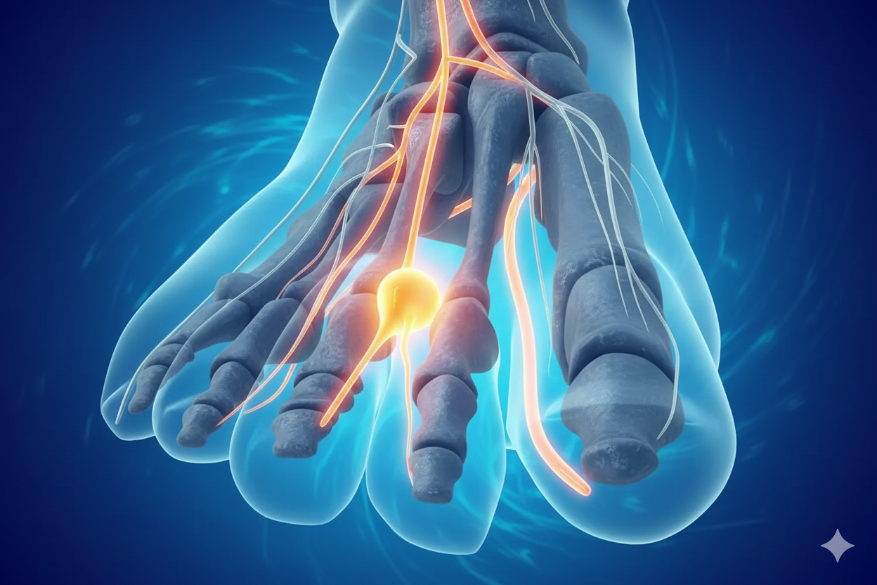 Visual of morton's neuroma