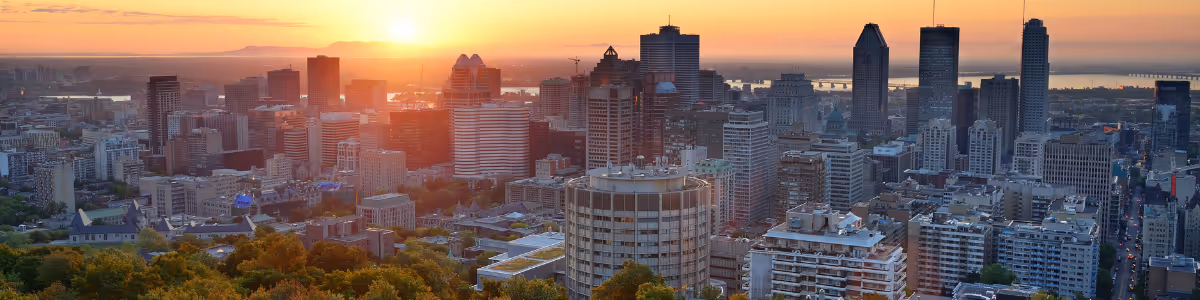 Montreal Quebec skyline