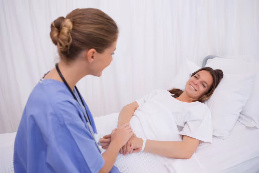 Recovering post-tummy tuck surgery
