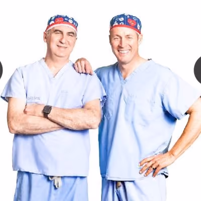 Dr. Paul Zalzal and co-host Brad Weening from Talking with Docs