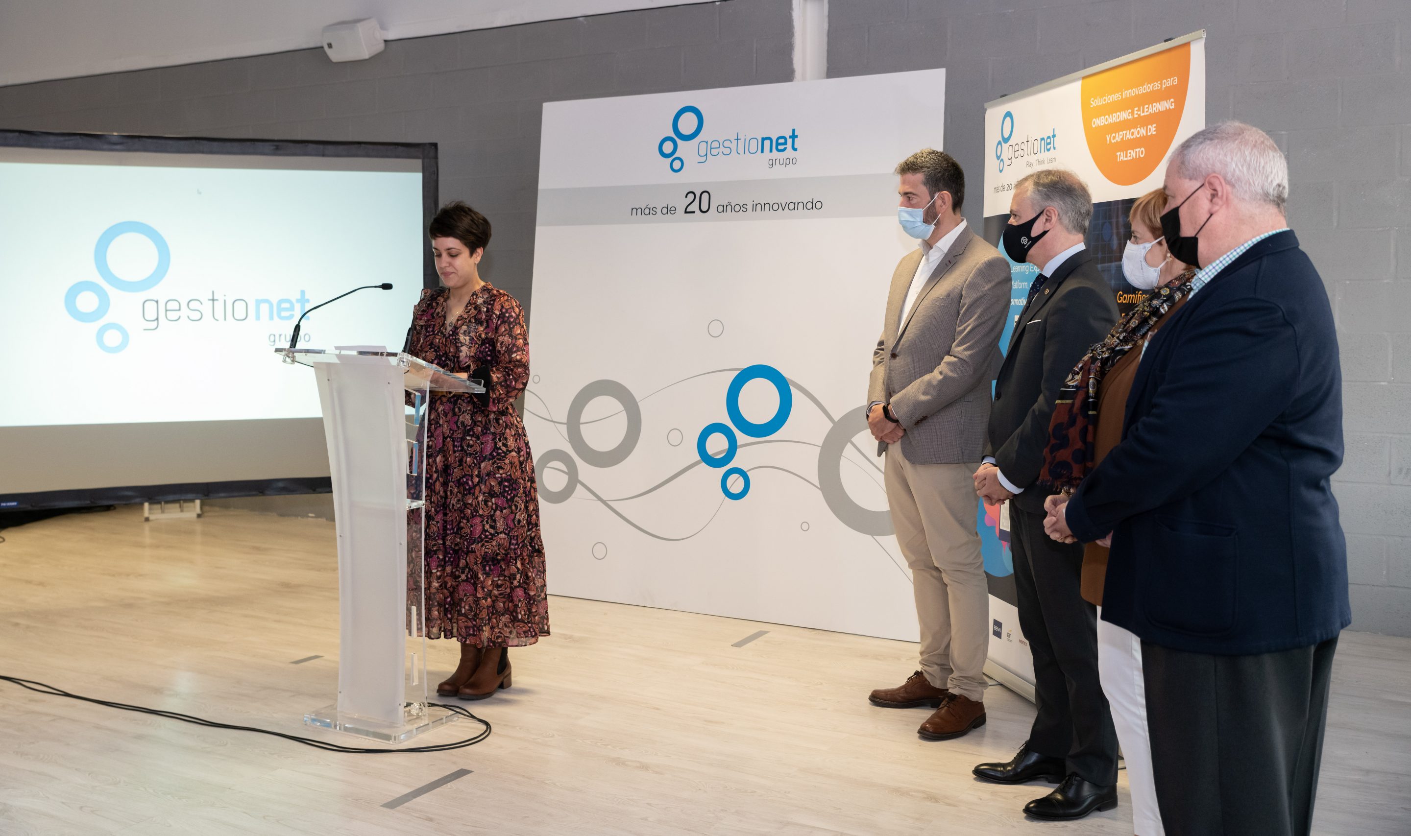 Iñigo Urkullu y Arantxa Tapia visitan Gestionet