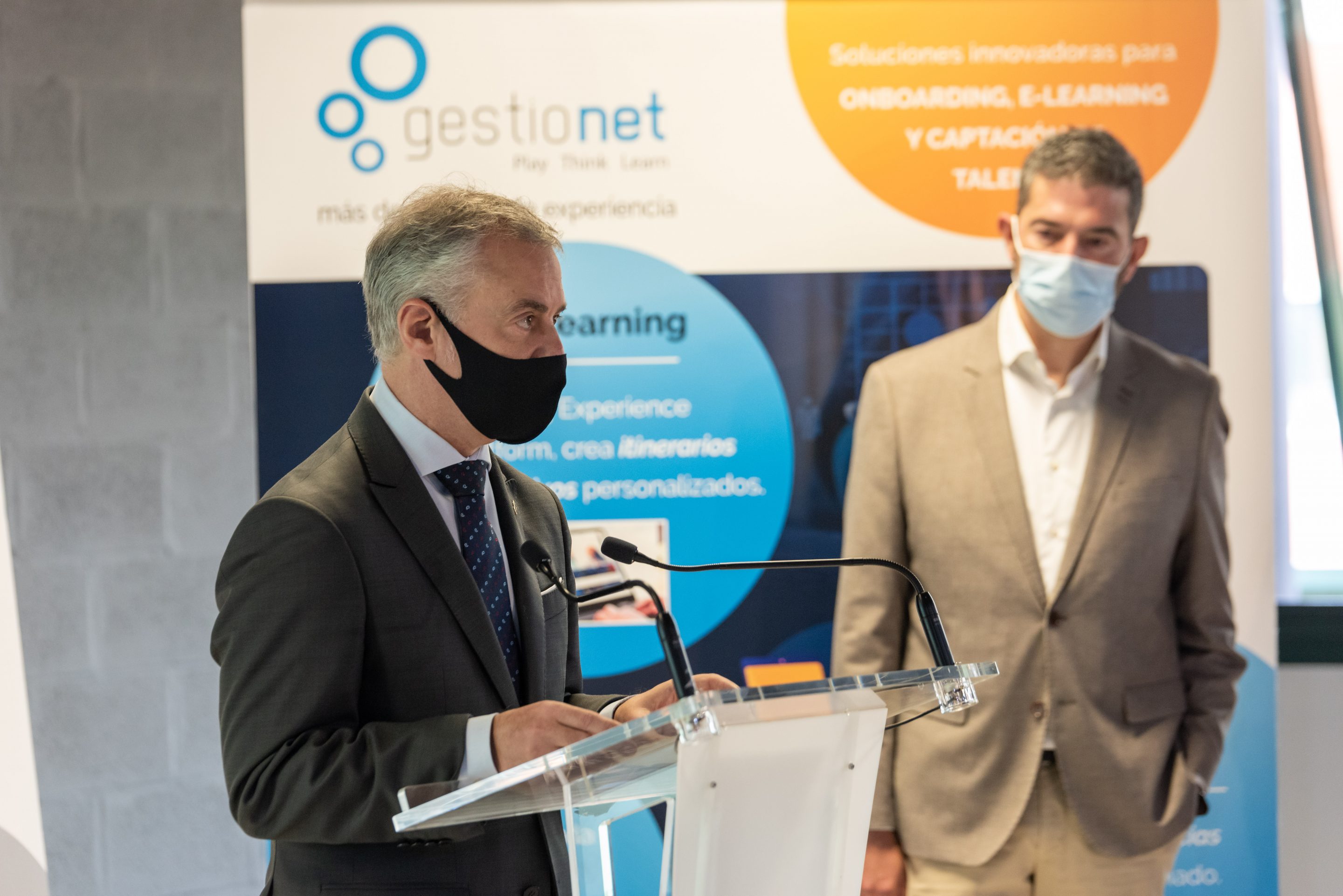 Urkullu nombra a Gestionet como ejemplo de transformación digital