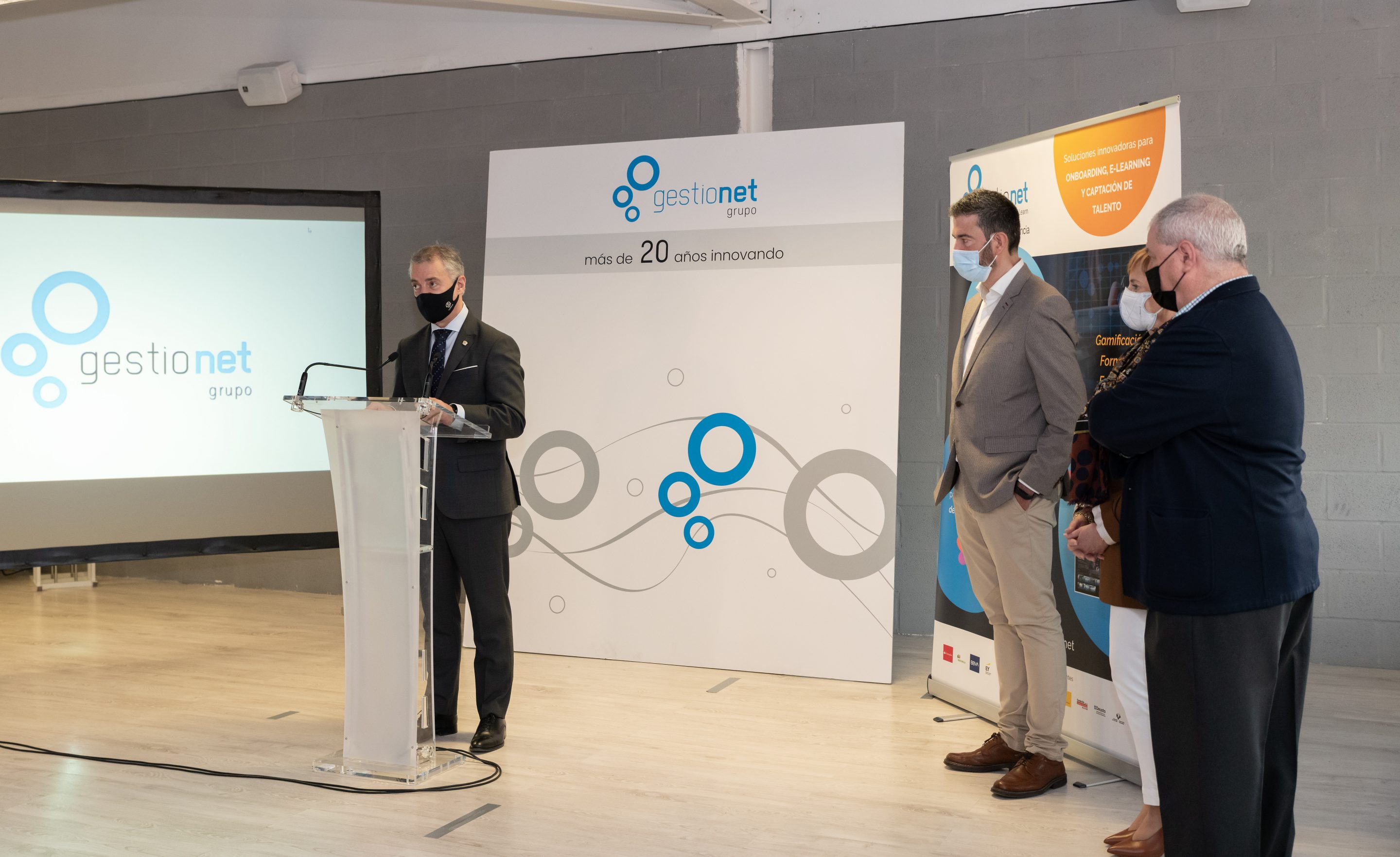 Urkullu pone a Gestionet como ejemplo de transformación digital