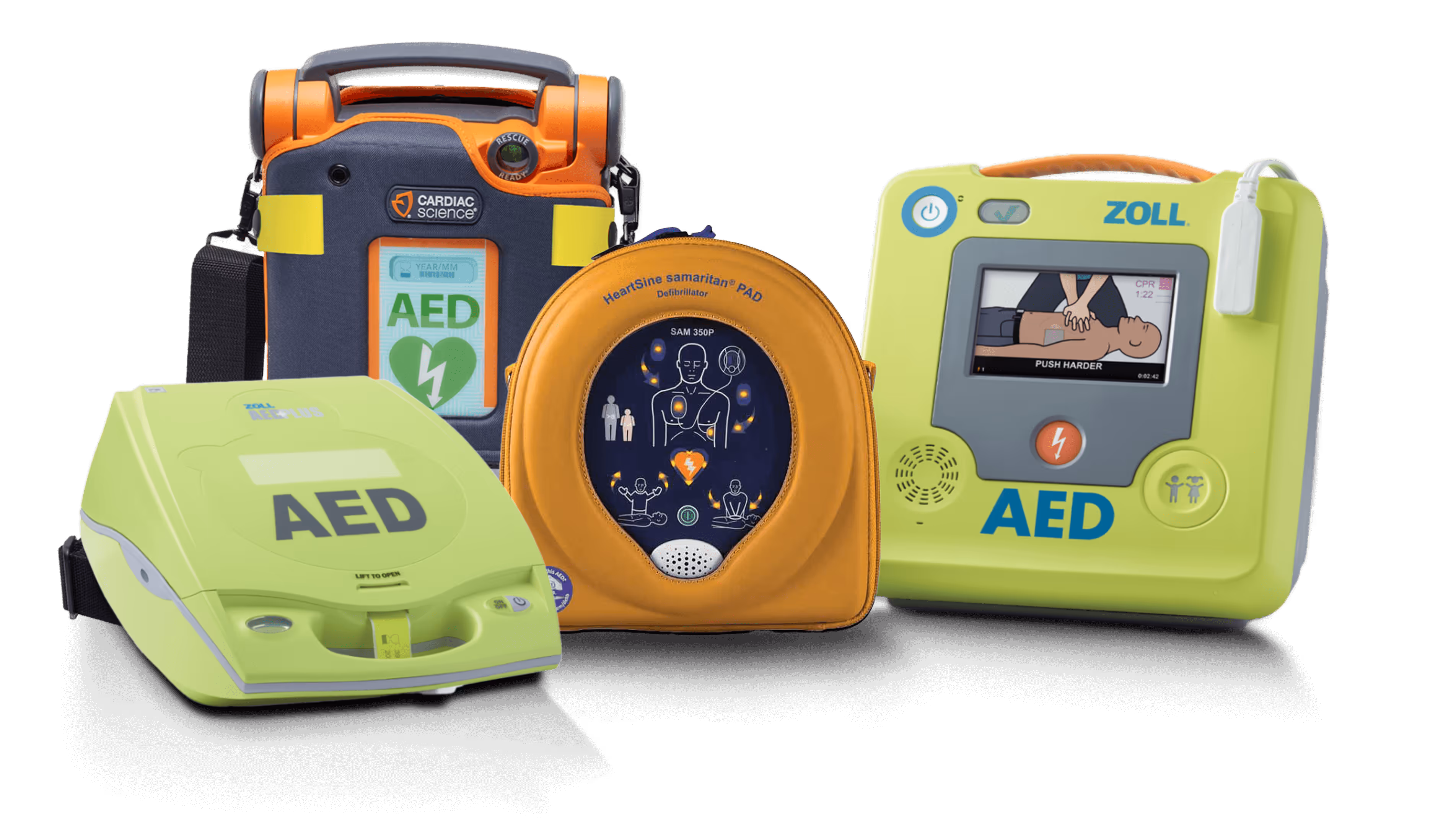 Übersicht der beliebtesten AED Produkte