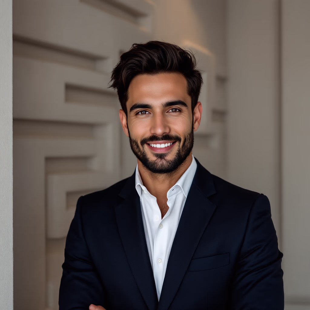 [headshot] image of customer (for a ai developer tools)