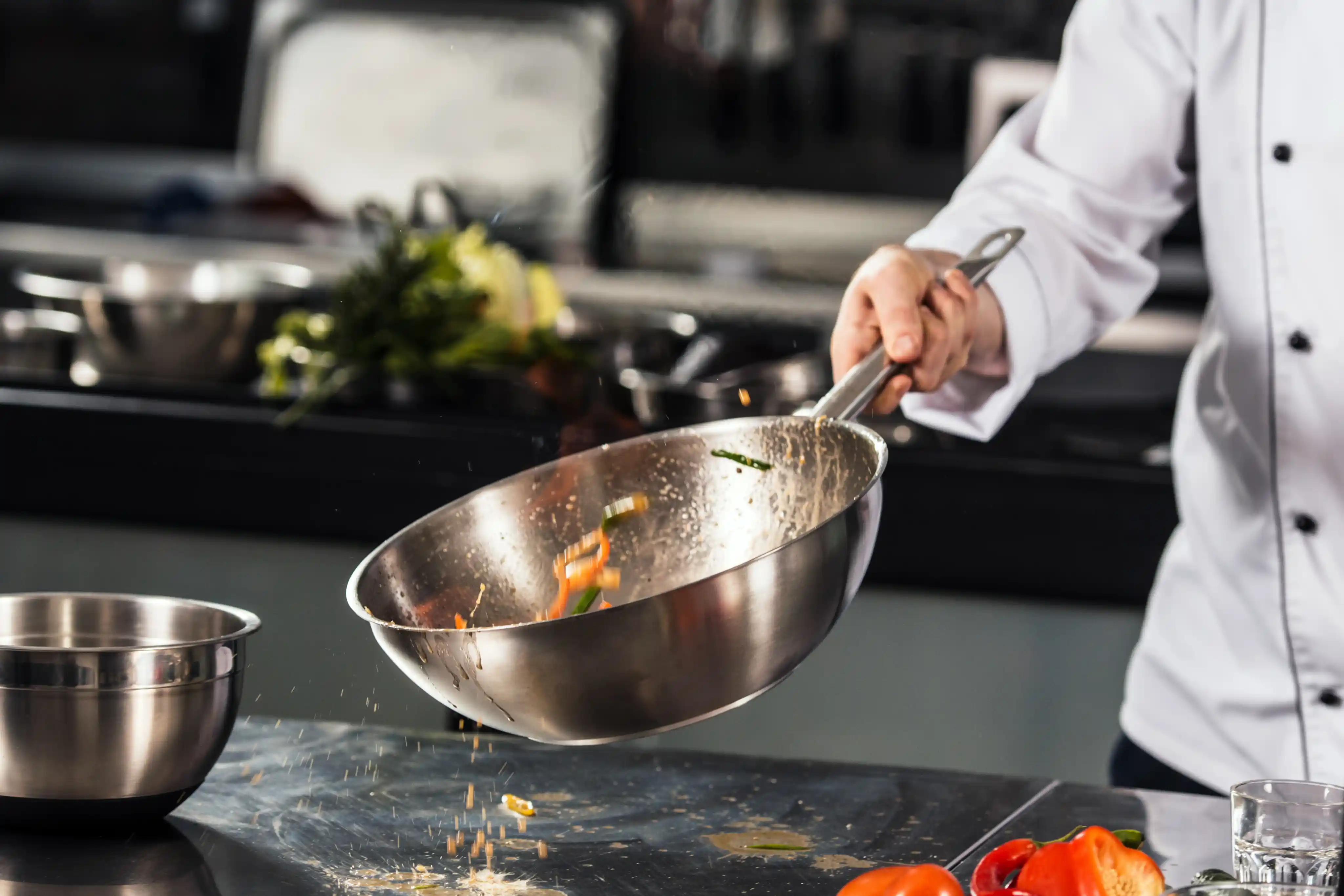 Stainless steel pans