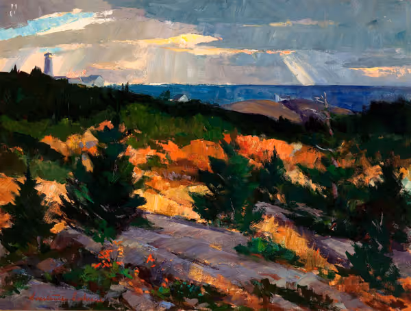 Constance Cochrane: Drama of Fall (c. 1940) Oil on canvas