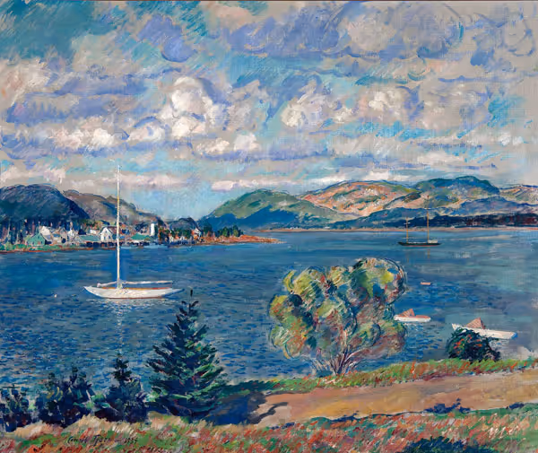 Carroll S. Tyson, Jr.: The Mouth of Somes Sound (1939) Oil on canvas