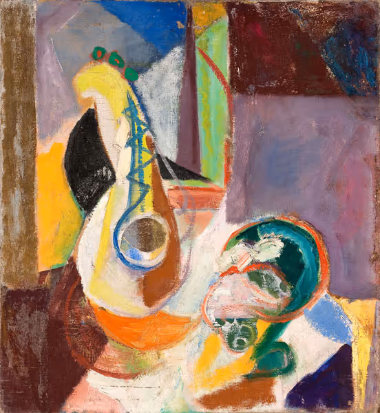 Still Life with Mandolin