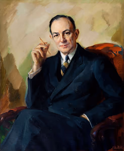 Sue May Westcott Gill: Portrait of Edward Warwick (Undated) Oil on canvas