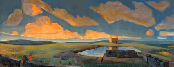 Kendal Coles Hopkins: The Memory (Undated) Oil on canvas