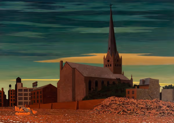 St. George and the Caterpillar