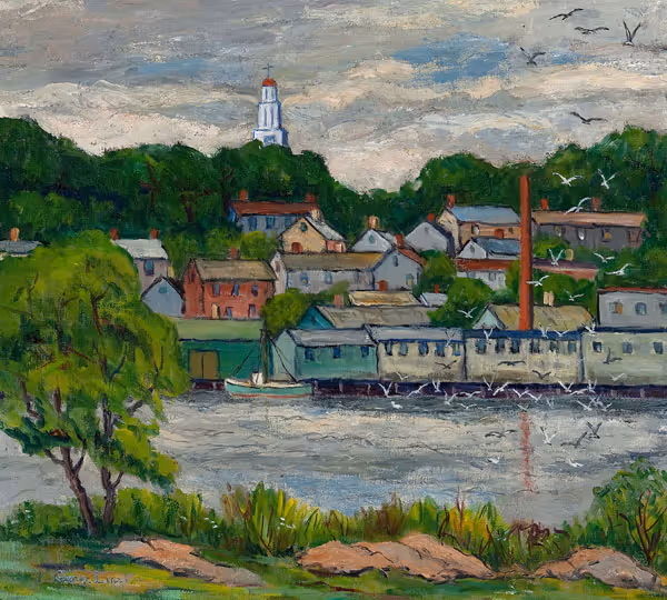 Gloucester From Rocky Neck