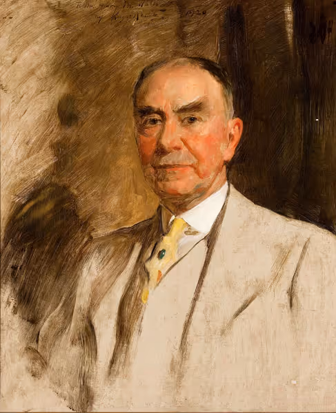 Lazar Raditz: Portrait if Harvey M. Watts (1920) Oil on canvas