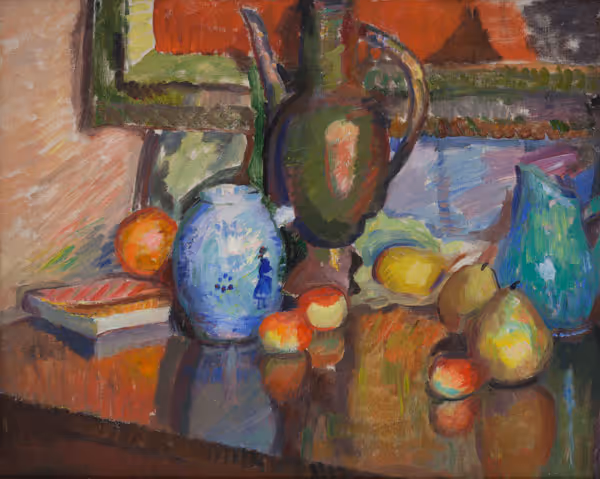 Joseph Sacks: Still Life (Undated) Oil on canvas