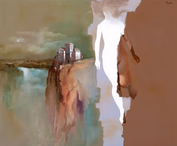 Elizabeth Ruggles: Untitled (Undated) Oil on canvas