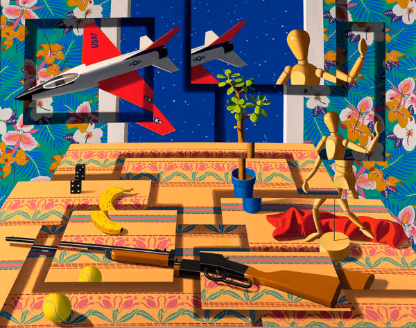 Still Life with B-band F-16