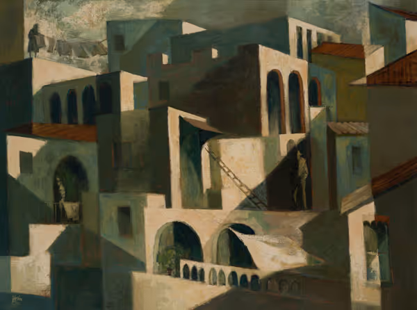 Martin Zipin: Afternoon Light (Undated) Oil on canvas