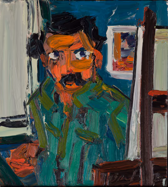 Tom Brady: Self Portrait (1980) Oil on canvas