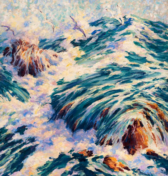 Herbert Brown: Sea Scape (1930) Oil on canvas