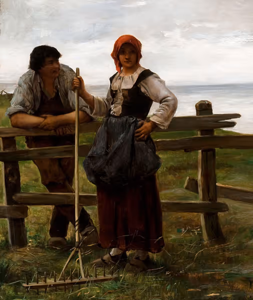 The Gleaners or Haying Time