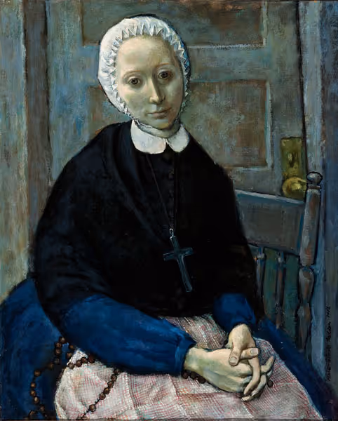 Marie-Celeste Fadden: Little Sister of the Poor (1950) Oil on canvas