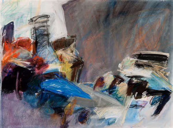 Lucy Glick: Untitled (1979) Watercolor and pastel