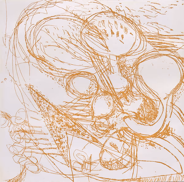 Still Life with Orange Gourd, After Carles