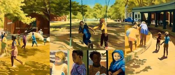 Starr Garden Playground, Lombard Street