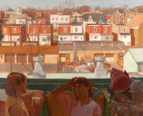 Conversation in the Studio