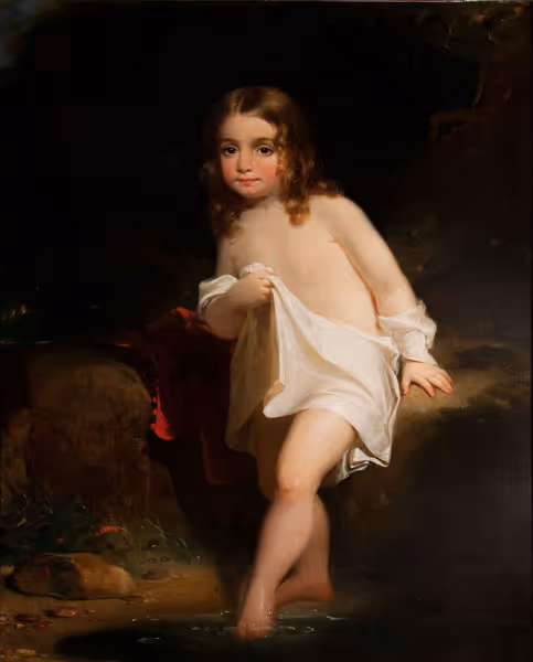 Samuel Bell Waugh: Portrait of Septimus Edward Norris (1841) Oil on canvas