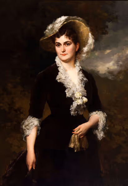Portrait of Harriet Heberton