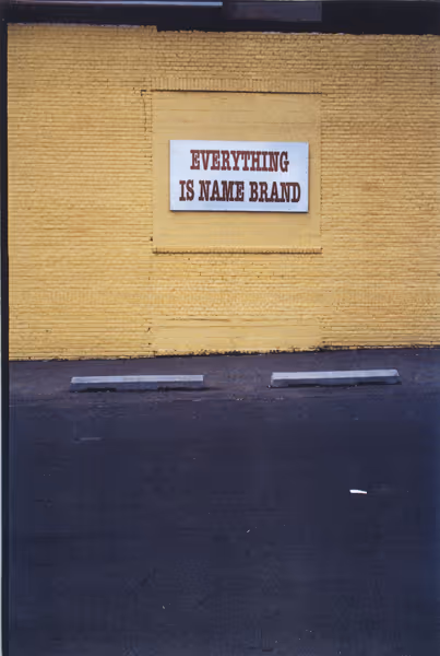 Detail I-95 (Everything is Name Brand)