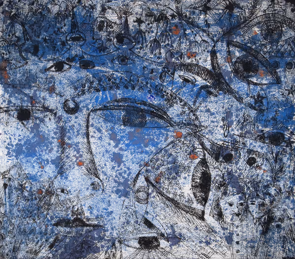 Elizabeth Lentz Horter: Invincibles (Undated) Etching