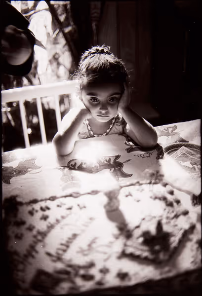 Anthony Rocco: Jessica's Birthday (1996) Gelatin silver print