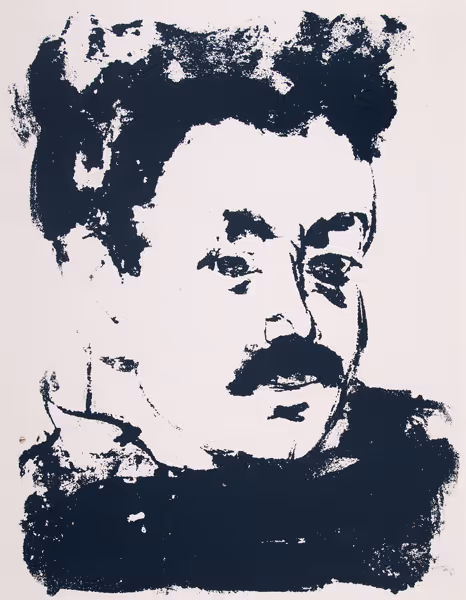 Leon Karp: Morris Blackburn (Undated) Silkscreen