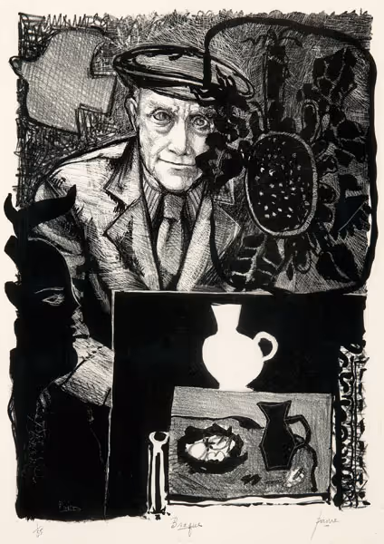 Peter Paone: Braque (Undated) Lithography