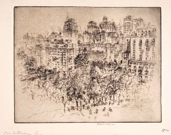 Over Rittenhouse Square