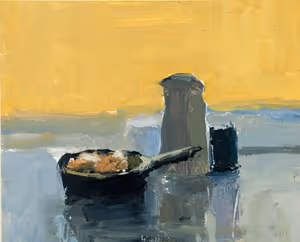 Black Pan, Yellow Wall