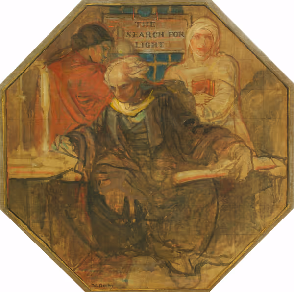 Violet Oakley: The Search for Light (1910-1911) Oil on canvas