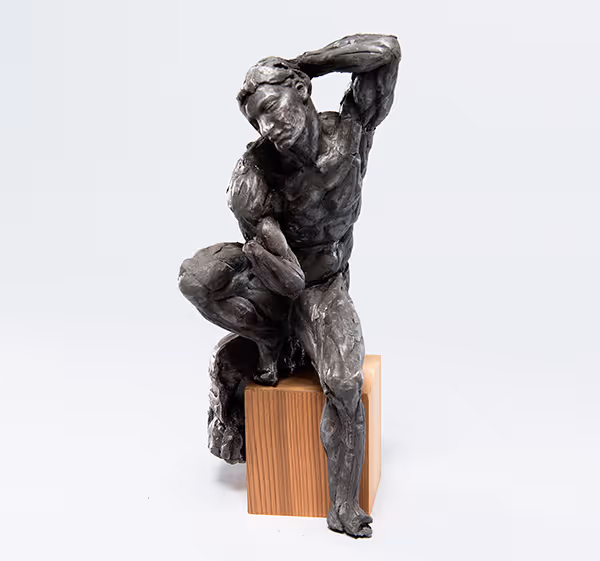 Ignudo 2 from Sistine Chapel