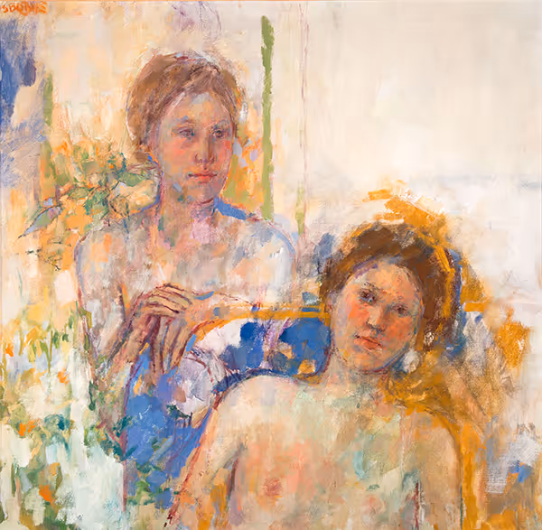 Elizabeth Osborne: Family Portrait (Undated) Oil on canvas