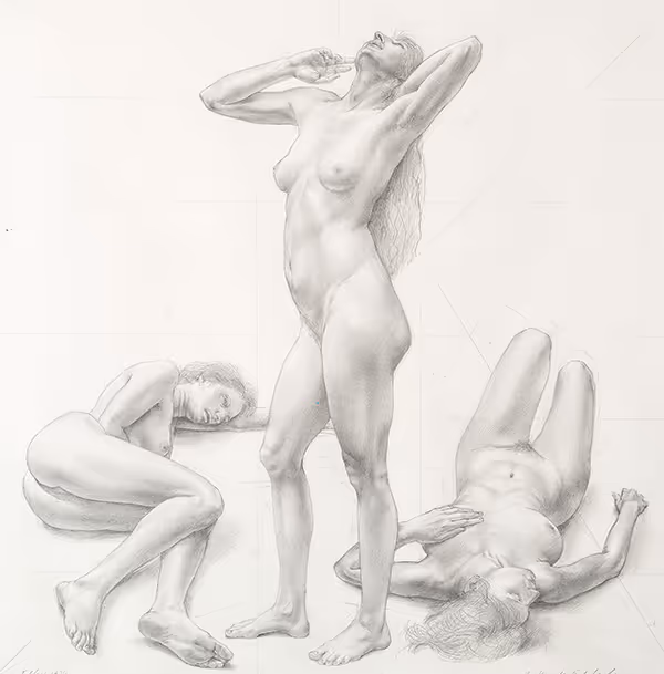 Figures for "In a Garden"