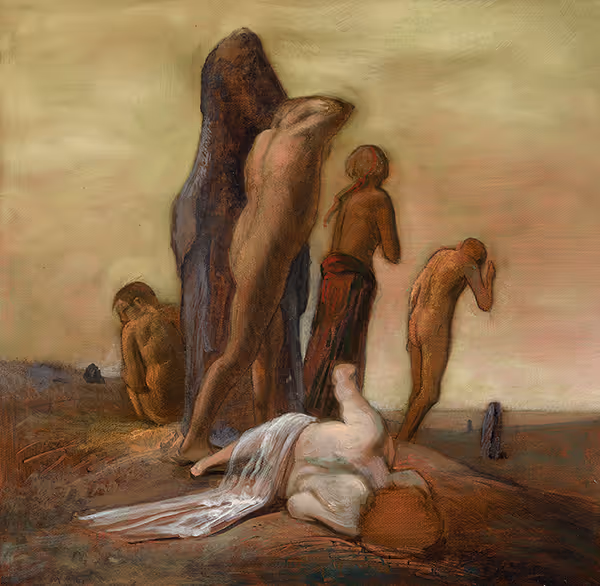 Study for "The Age of Iron"