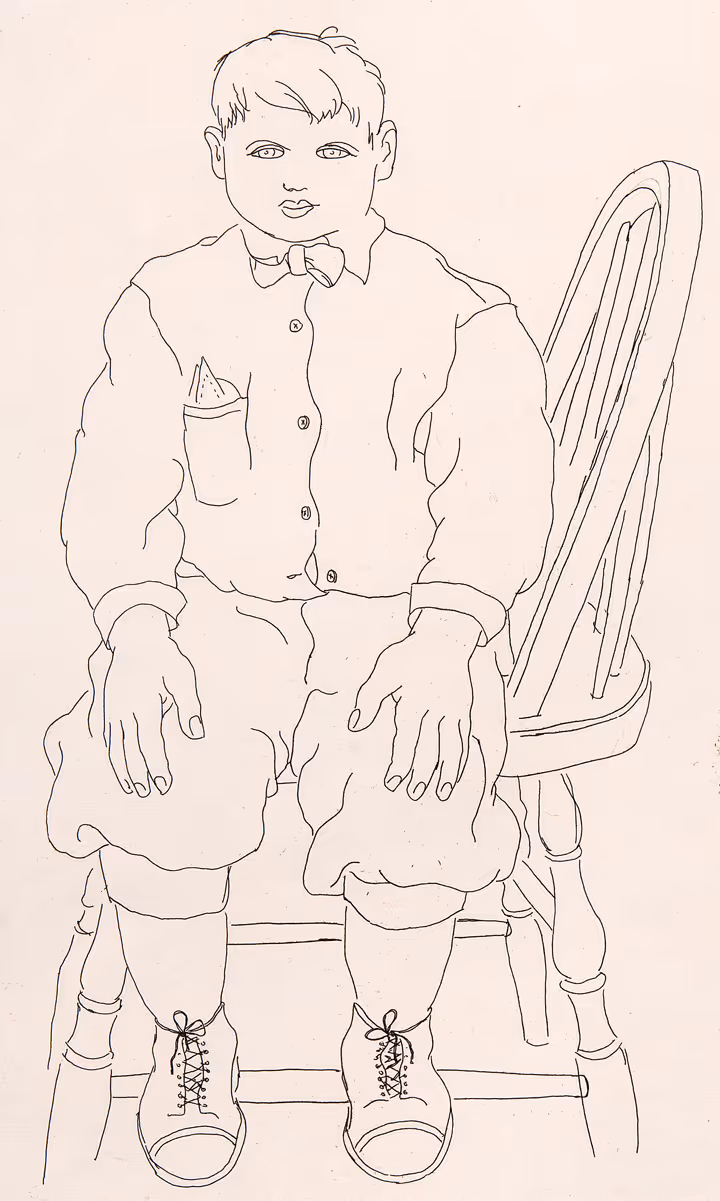 Boy Seated