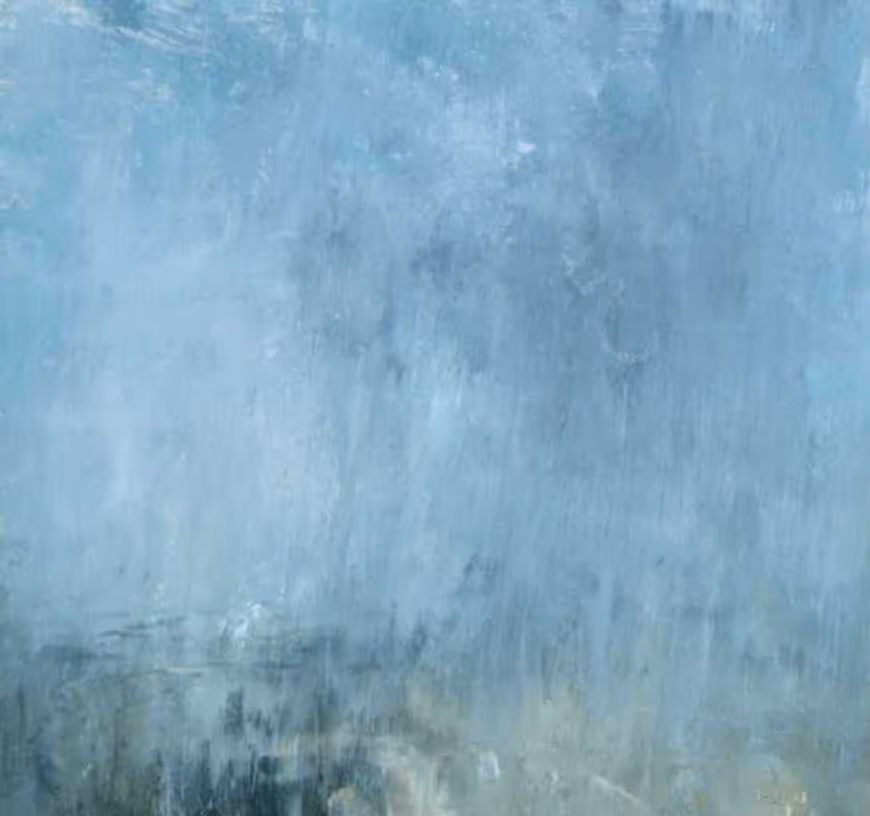 Lackan Strand Covered in Rain