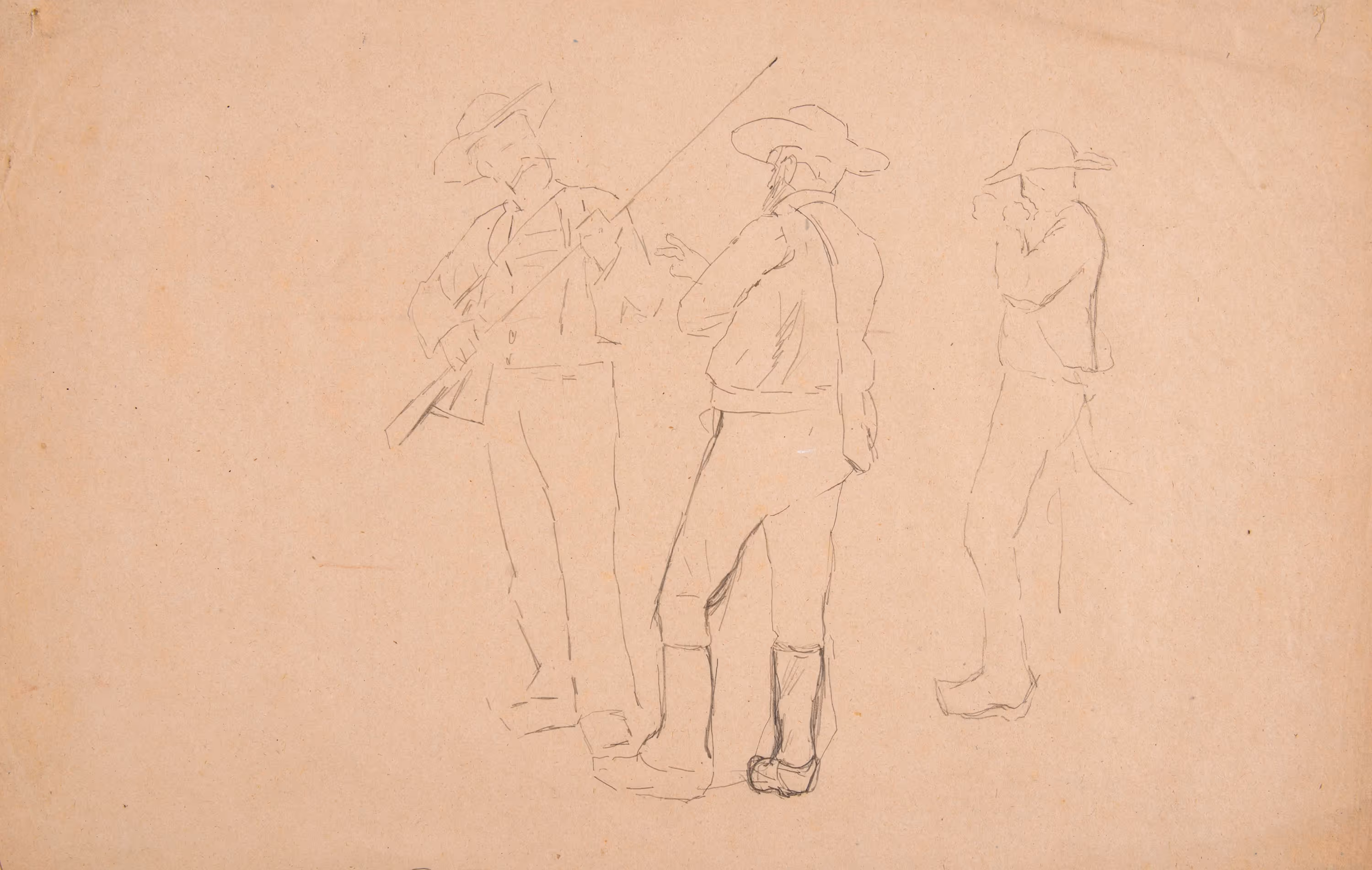 Study of a Brenton Soldier